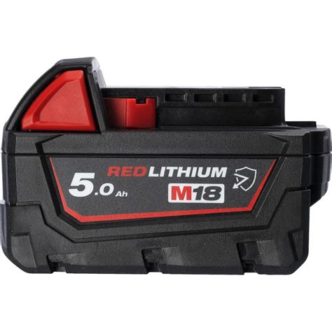 Milwaukee M18 B5 CR 18v Cordless Chemical Resistant Li Ion Battery 5ah