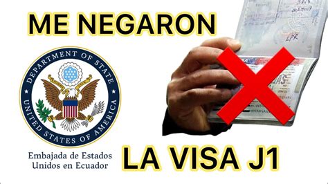 Me Negaron La Visa J Consulado Guayaquil Y Quito Youtube