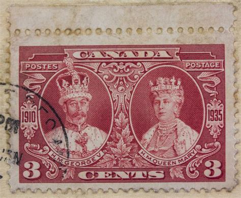 Canada 1935 Three Cents Stamp With Envelope
