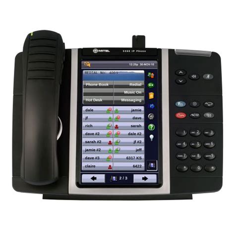 Mitel Mivoice 5360 Ip Phone Téléphone Ip De Bureau