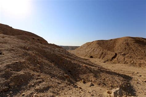 The Jewish Desert In The Middle East Stock Image Image Of Mountains