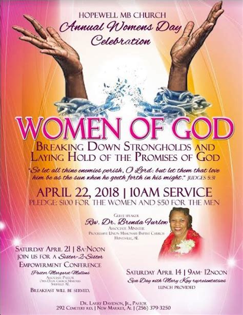 Womens Month Hopewell Missionary Baptist Church