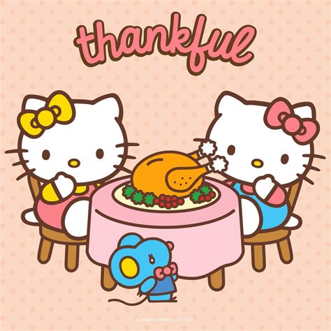 Hello Kitty On Twitter Happy Thanksgiving Tag Someone Youre