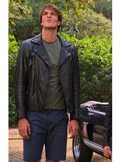 Jacob Elordi The Kissing Booth 3 Noah Flynn Leather Jacket