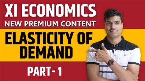 Elasticity Of Demand Class Micro Economics Part Price Elasticity