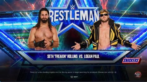 Wwe K Seth Freakin Rollins Vs Logan Paul Ps Gameplay Youtube