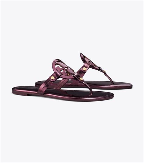 Miller Sandale In Metallic Damen Schuhe Sandalen Tory Burch DE