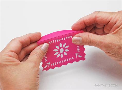 Mini Printable Papel Picado Make A Garland Mami Talks™ Papel Picado Mini Garland Mini