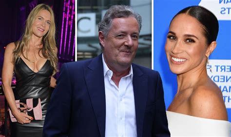 Piers Morgan Shares Risqué Photo Shoot Of Wife As He Slams Claim He Fancies Meghan Celebrity