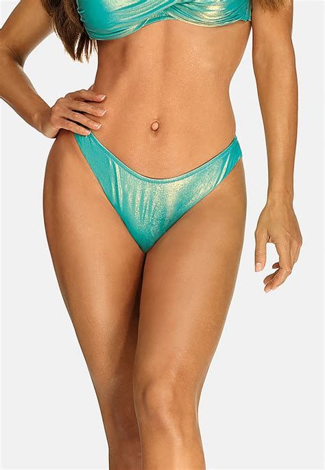 Metaliczny biustonosz Góra od bikini typu bardotka wiązany z tyłu FG187 833A Sklep Feba