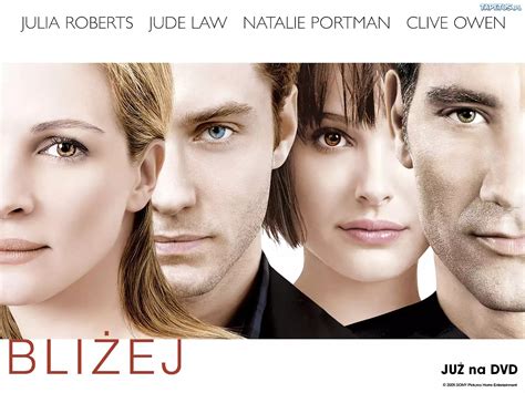 Closer Jude Law Natalie Portman Clive Owen Julia Roberts