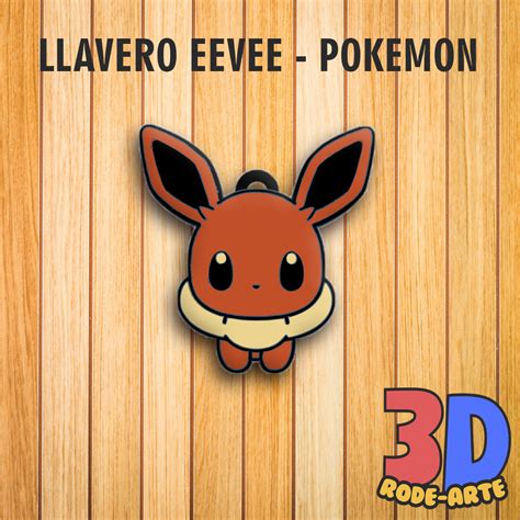 Archivo Stl Gratis Llavero Eevee Pokemon Dise O Imprimible