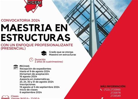 Maestria En Estructuras Colegio De Ingenieros Civiles Del Estado De