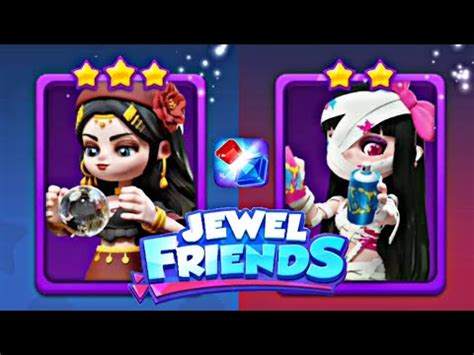 Jewel Friends Match Pvp Mystic Vs Mummy Youtube