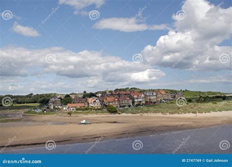 Alnmouth Beach stock image. Image of england, tourism - 2747769