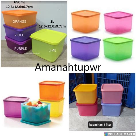 Jual Medium Summer Fresh L Tupperware Toples Kotak L Shopee Indonesia