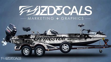 Zdecals Bass Boat Wraps Youtube