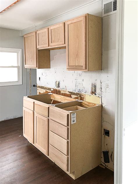 Unpainted Wooden Kitchen Cabinets Cabinets Matttroy