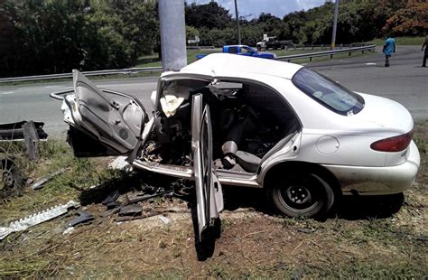 Single Vehicle Accident On Melvin Evans Highway Leaves Year Old Man Dead