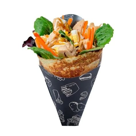 Embalagem Cx Aluminizada Tapioca Crepe Franc S Temaki Elo