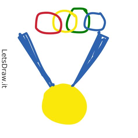 How To Draw Gold Medal Qkrbbr Q Png Letsdrawit