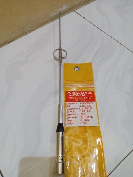 Jual Antena Mobil Nagoya Rig Atau Ht Nl S Dual Band Di Lapak New