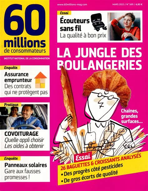 60 Millions De Consommateurs N° 589 Abonnement 60 Millions De