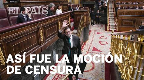 Así Fue La Votación De La Moción De Censura Que Convirtió A Pedro