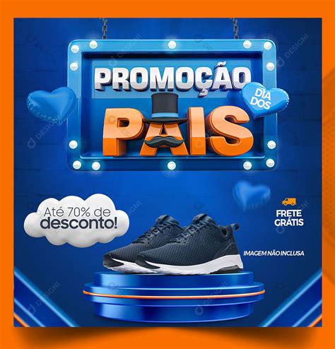 Promoção Dia Dos Pais Psd Social Media Editável [download] Designi