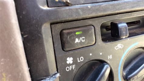 2000 Toyota Camry Ac Light Blinking