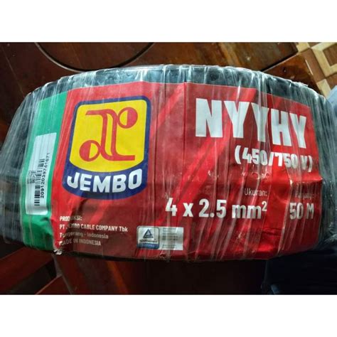 Jual Kabel Nyyhy X Mm X Mm Jembo Roll M Meter Shopee Indonesia