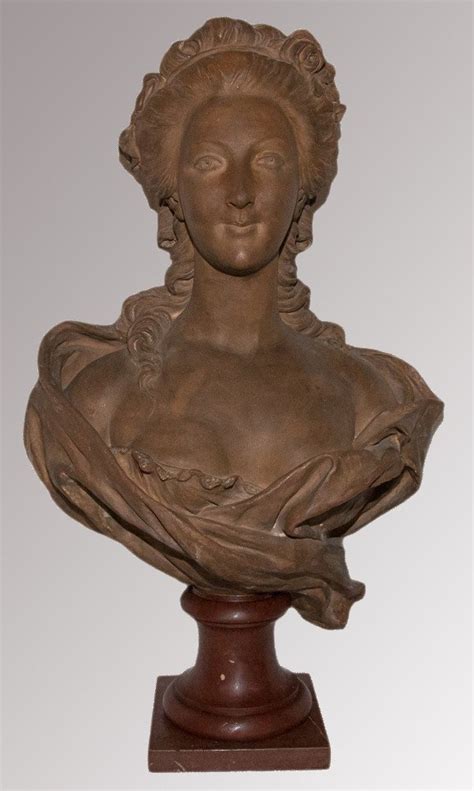 Proantic Marie Antoinette Terracotta Bust B Feinberg Late Nineteenth