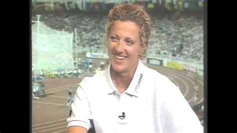 7635 World Track And Field 1997 Punditry Sally Gunnell Linford Christie