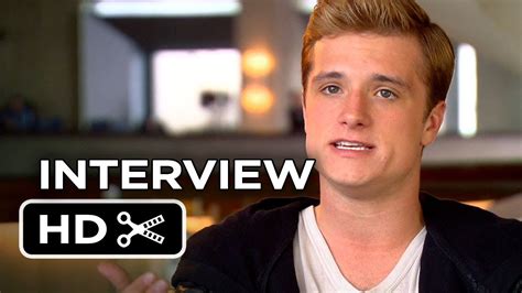 The Hunger Games: Catching Fire - Josh Hutcherson Interview (2013) HD ...