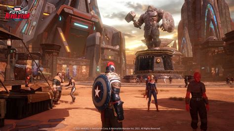 Marvel Future Revolution Announces Pre Registration Tons Of Gameplay