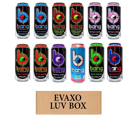 Amazon Luv Box Variety Bang Energy Drink Oz Pack Of