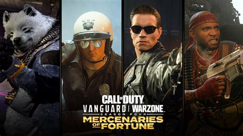 Call Of Duty Vanguard Warzone Mercenaries Of Fortune Mid Season