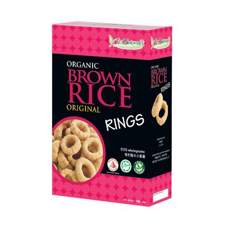 Organic Brown Rice Rings Original