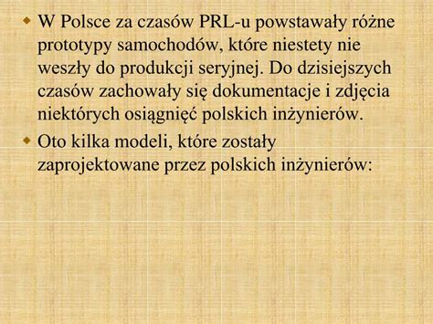 Ppt Motoryzacja Historia I Rozw J Powerpoint Presentation Free