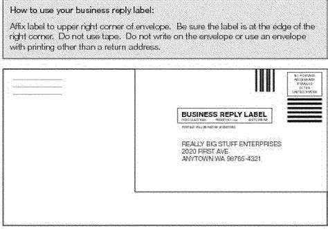 Usps Business Reply Mail Template – PARAHYENA