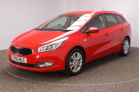 Used 2015 Red Kia Ceed Estate 14 Sr7 5dr 1 Owner 98 Bhp Ceed For Sale