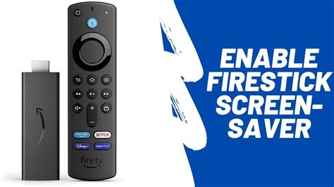 Firestick - Enable Screensaver - How To - YouTube