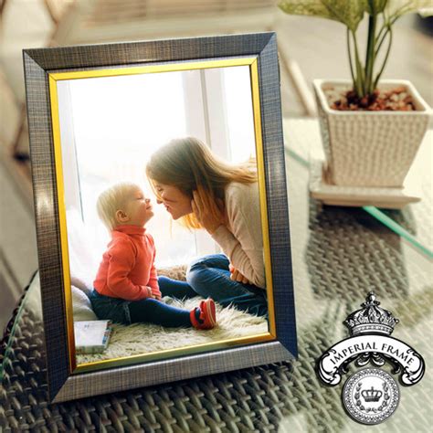 Jual Bingkai Frame Figura Foto R X Cm Putih Gold Coklat Gold