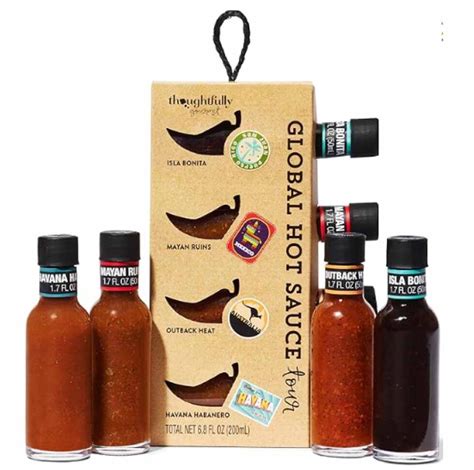 Thoughtfully Gourmet Hot Sauce Set Econosigns LLC