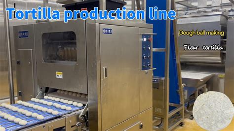 Flour Tortilla Production Line Full Automatic Tortilla Making Machine