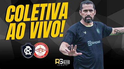 AO VIVO DO BAENÃO COLETIVA DE GUSTAVO MORÍNIGO FALA APÓS REMO x