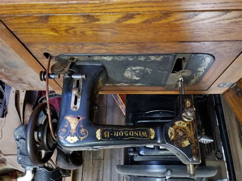 Windsor Treadle Sewing Machine Collectors Weekly