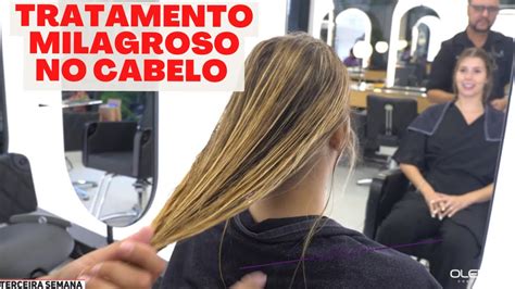 TRATAMENTO MILAGROSO PARA O CABELO Cronograma Capilar YouTube