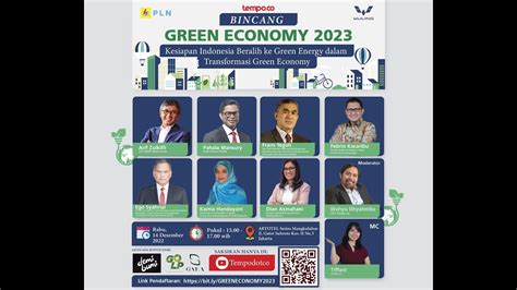 Tempo Green Economy Kesiapan Indonesia Beralih Ke Green Energy