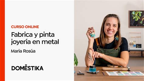 Joyería en Metal Pintada a Mano con pátinas y pigmentos Curso de